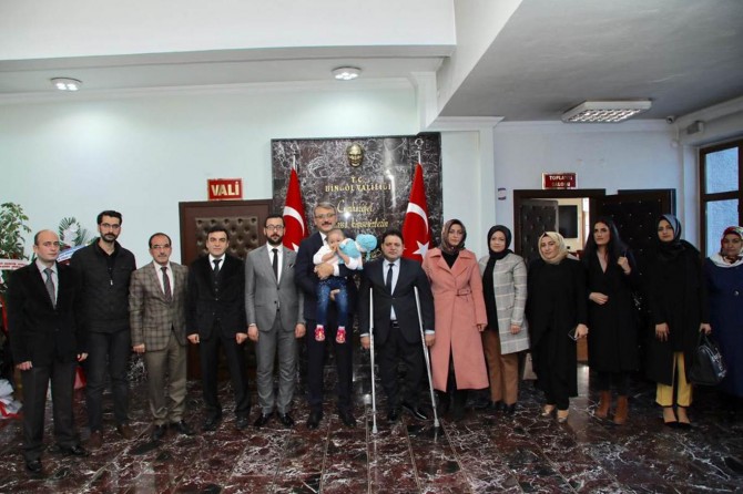 Engelli Dernek temsilcilerinden Vali Ekinci’ye ziyaret