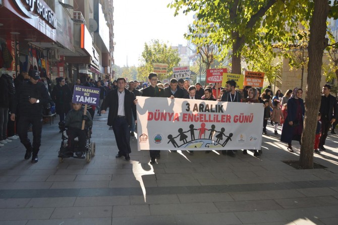 Siirt’te "Engelliler Haftası" yürüyüşü