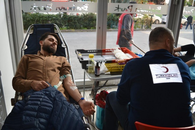 Kan vermede engel yok