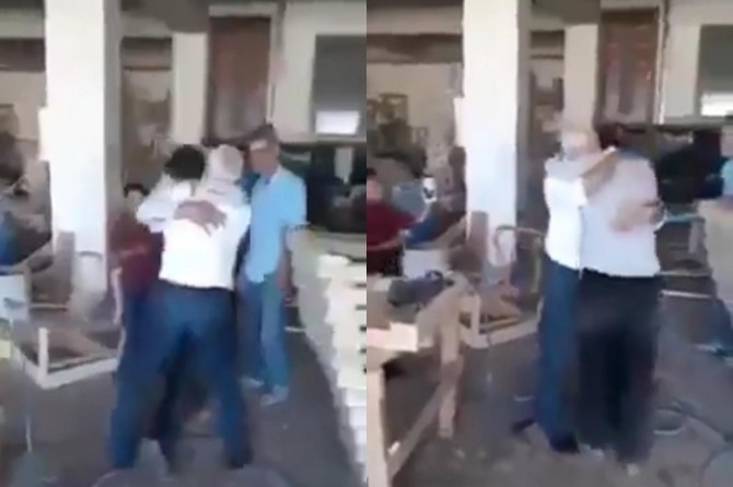 Syrian father reunited with his son who thought he was dead