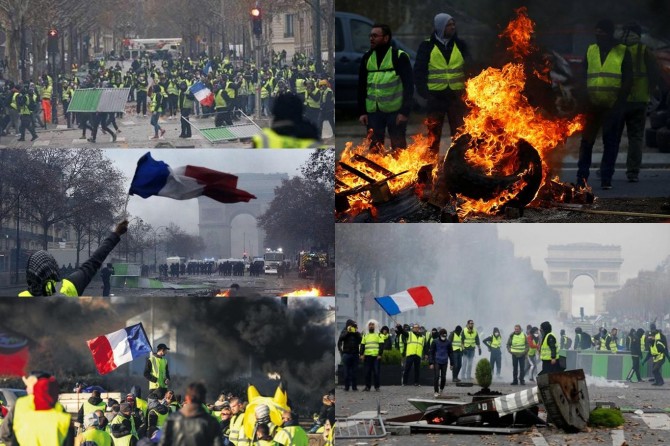 Fransa'da muktedirlerin şımarıklığı halkı sokaklara döktü