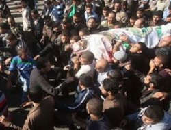 Hamas'ın komutanı Caberi toprağa verildi