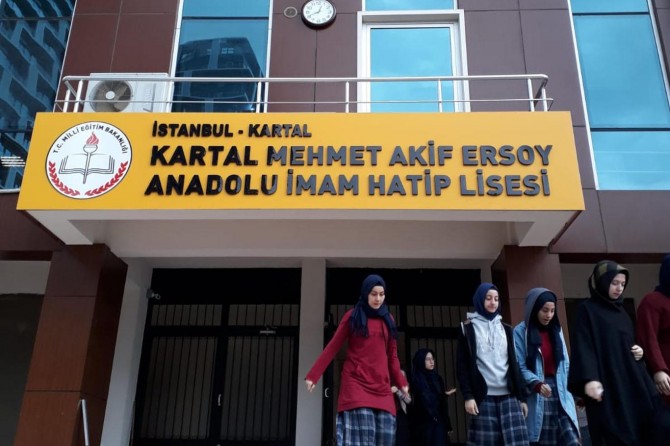 Zilsiz okul İstanbul Kartal Mehmet Akif Ersoy Anadolu İmam Hatip Lisesinde uygulamada