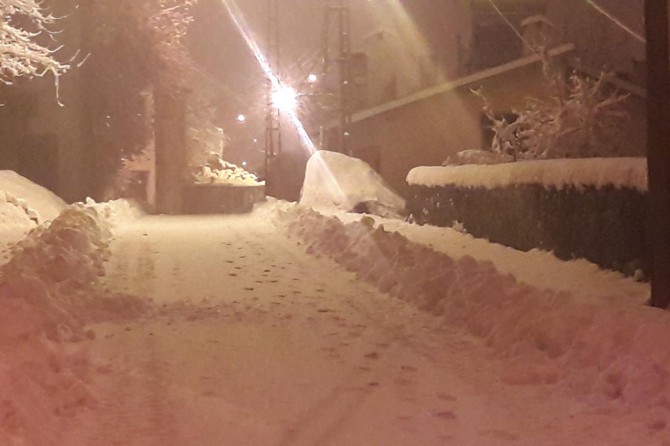 Bitlis'te eğitime kar tatili