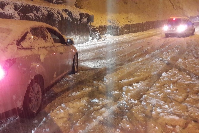 Snow and fog block roads in the east of Turkiye