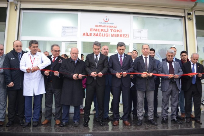 Batman’da emeklilerin beklediği aile sağlığı merkezi açıldı