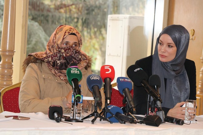 Women victims of war await assistance