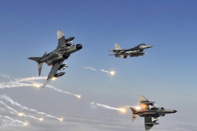 Turkish jets hit PKK targets in Shingal