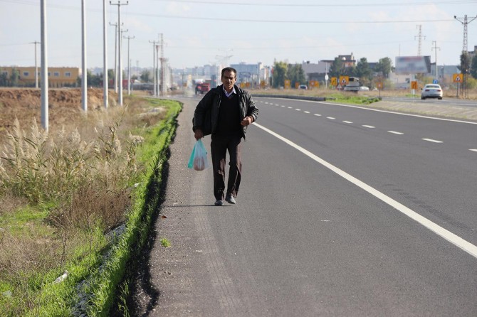 Citizen walks from Mardin to Ankara to seek his right