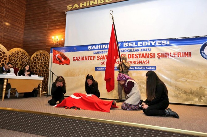 ​Gaziantep destanını şiirlerle anlattılar