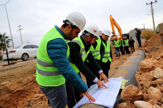 Yarım asırlık su şebekesi yenileniyor