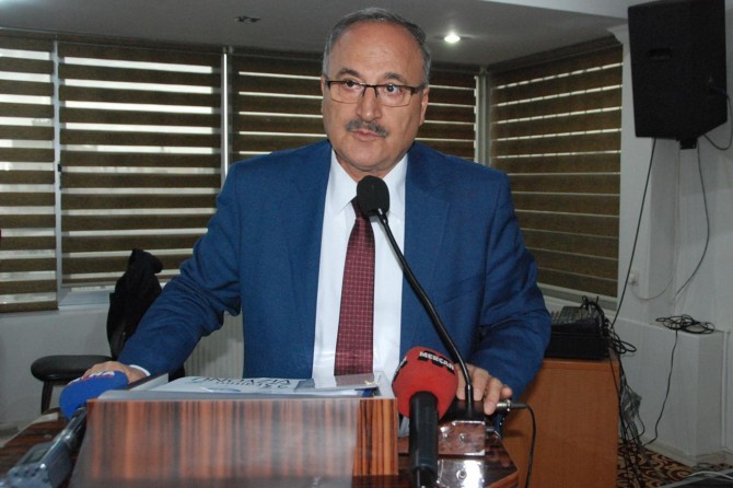 Adıyaman İl Milli Eğitim Müdürü Ahmet Alagöz basınla bir araya geldi