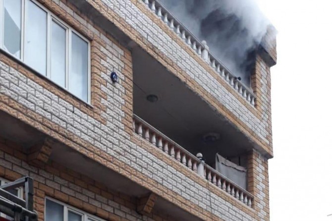 Psikolojik sorunları olan genç babasının evini yaktı