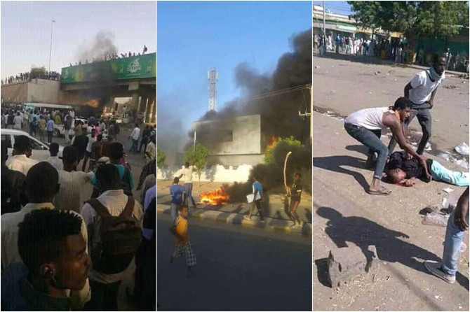 Protests in Sudan spread across the country while there are dead and wounded