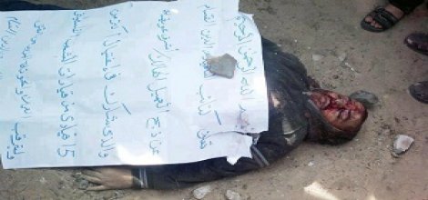 Gazze'deki Hain İdam Edildi