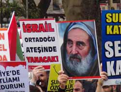 Bursa'da Gönüllü Kuruluşlar Platformu İsrail'i Kınadı (Video)