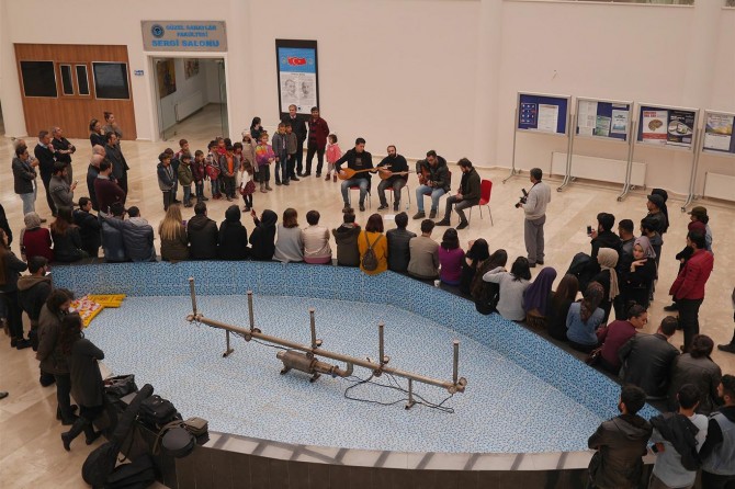 Batman Üniversitesi’nde resim sergi