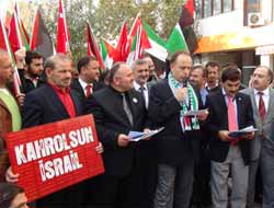 Kocaeli'den Siyonist İsrail'e Lanet