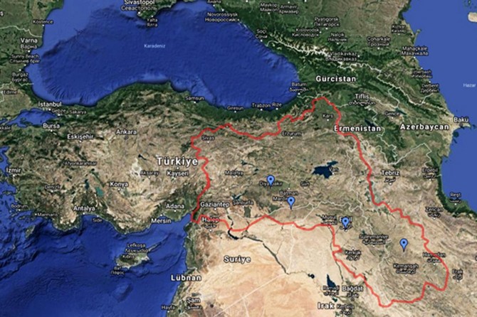 Google "Büyük Kürdistan" haritasını sildi