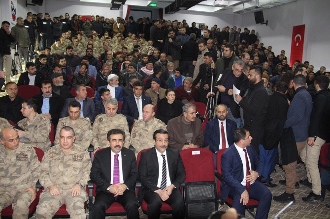 Operasyona katılan kolluk kuvvetlerine başarı belgesi