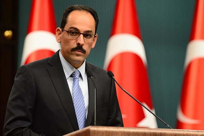 Bolton'un açıklamalarına Kalın'dan tepki