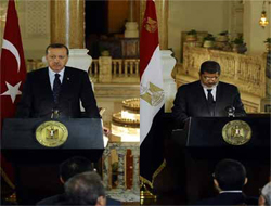 Erdoğan ve Mursi İsrail'i Uyardı