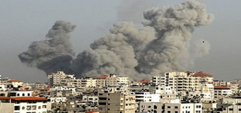İsrail, Gazze basın merkezini bombaladı