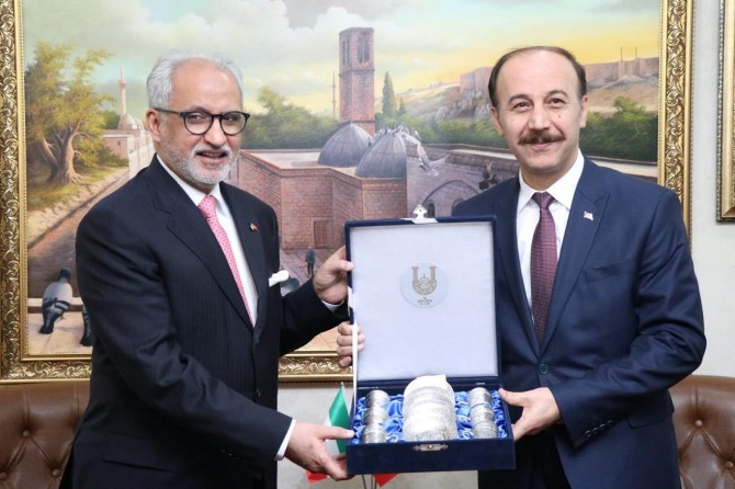 Kuveyt'in Türkiye Büyükelçisi Şanlıurfa'da