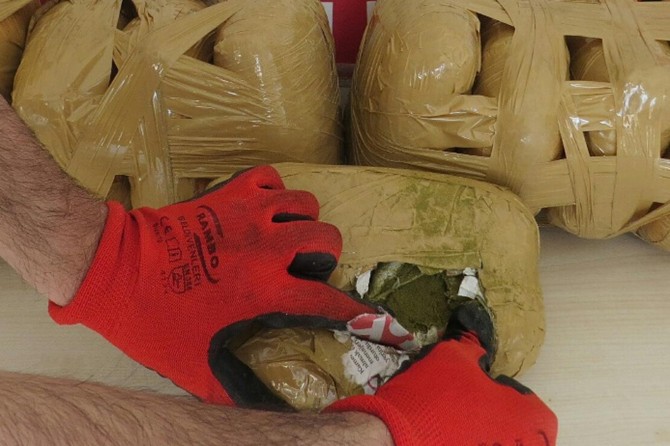 Geçen yıl 20 tonun üzerinde uyuşturucu madde ele geçirildi