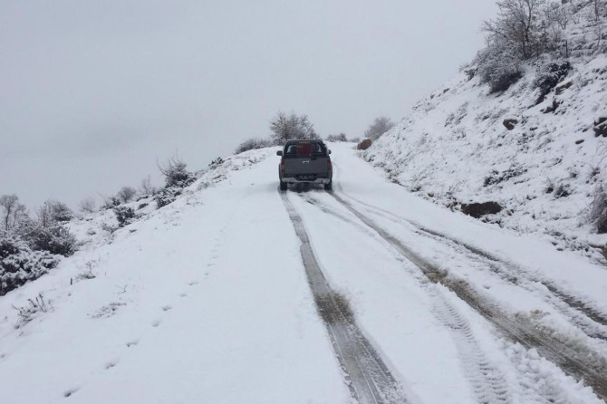 Siirt'te 60 köy yolu ulaşıma kapandı