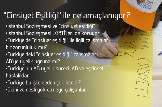 Cinsiyet Eşitliği ile ne amaçlanıyor