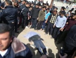 Gazze'de İsrail ajanı infaz edildi VİDEO