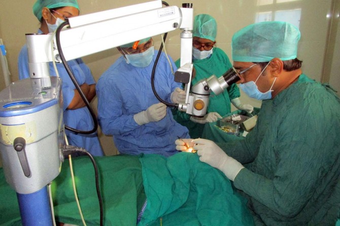 Son bir yılda 11 bin katarakt ameliyatı