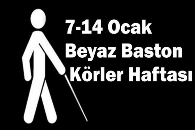 Beyaz Baston körler için özgürlüğün en sade halidir