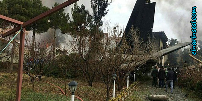 İran'da uçak düştü