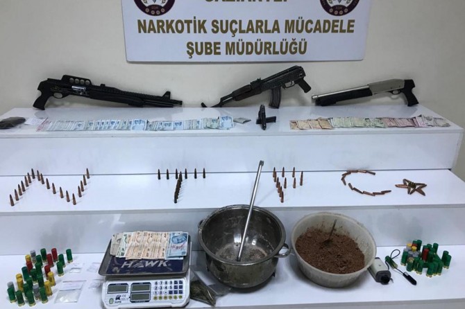 Li Entabê 5 kes ji tiryakê hatin girtin