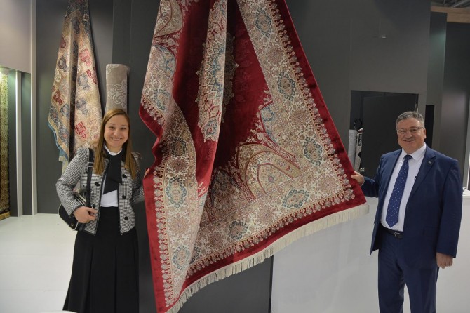 Almanya’daki halı fuarı bizim için verimli geçti