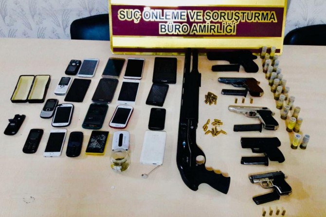 Gaziantep’te asayiş operasyonları