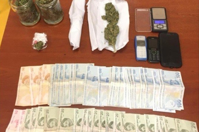 Gaziantep Şahinbey'de uyuşturucu operasyonu