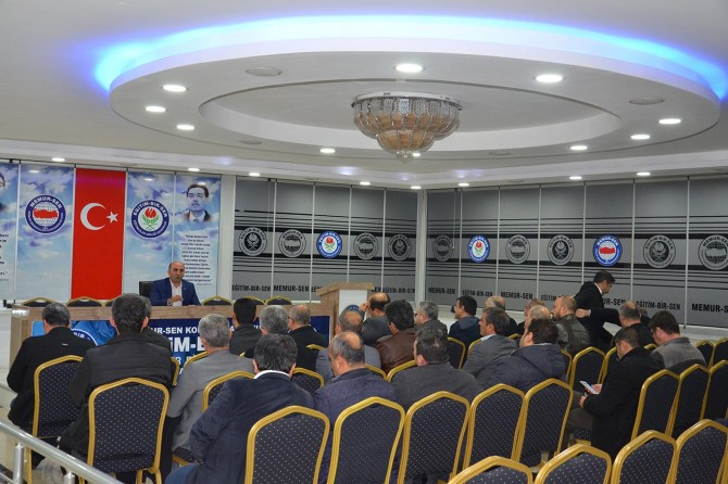 Eğitim-Bir-Sen Adıyaman Şubesinden yarıyıl değerlendirmesi