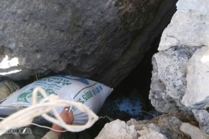 Silopi'de 30 kilogram amonyum nitrat ele geçirildi