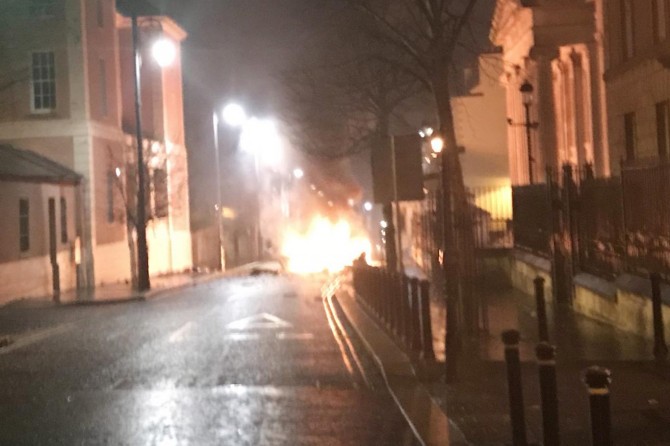 Kuzey İrlanda'da patlama