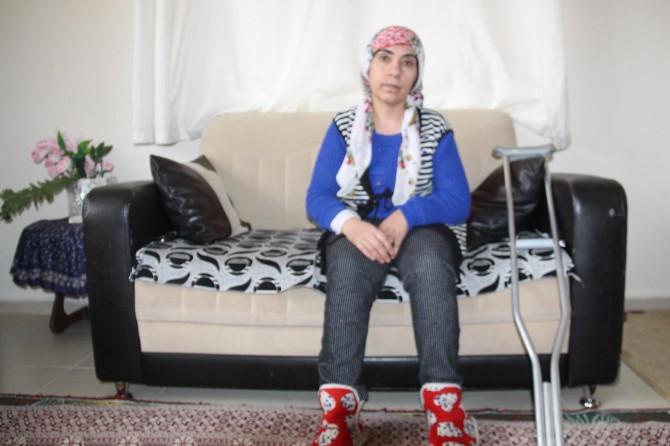 Felçli kadın iki yıldır yardım bekliyor