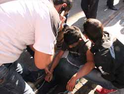 Polisin Biber Gazı Sıktığı Genç Fenalaştı (Video)