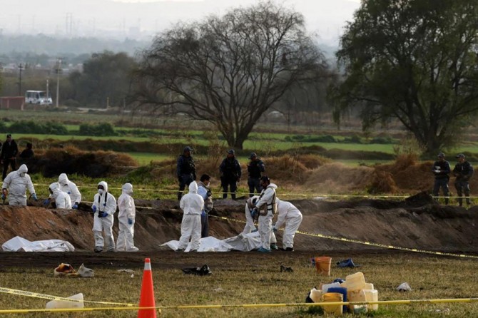 Death toll rises in oil pipeline blast in Mexico
