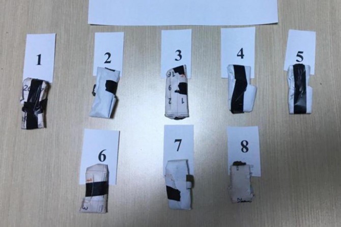 Adilcevaz'da araçta kubar esrar ele geçirildi