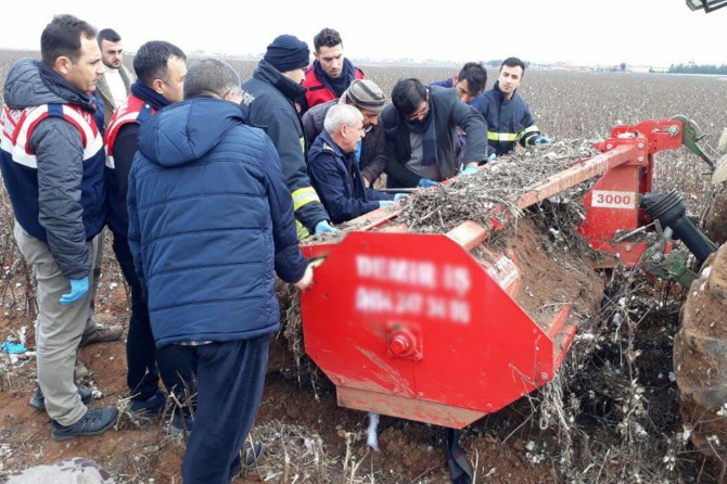 Şanlıurfa'da çırçır makinesine düşen çocuk hayatını kaybetti