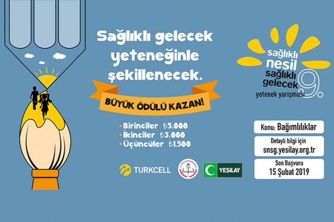 Yeşilay’dan yetenek yarışması