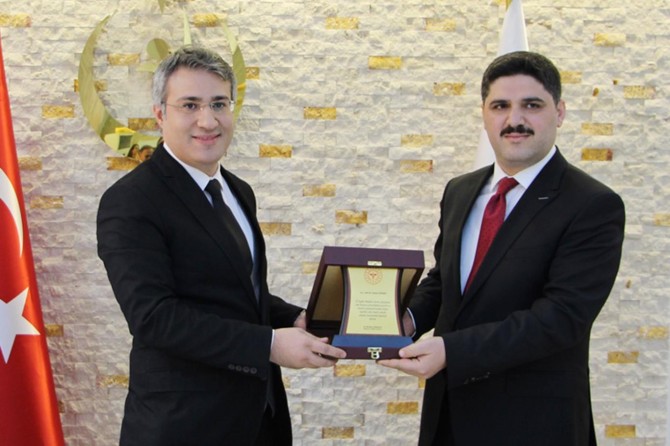 Sağlıkta devir teslim töreni