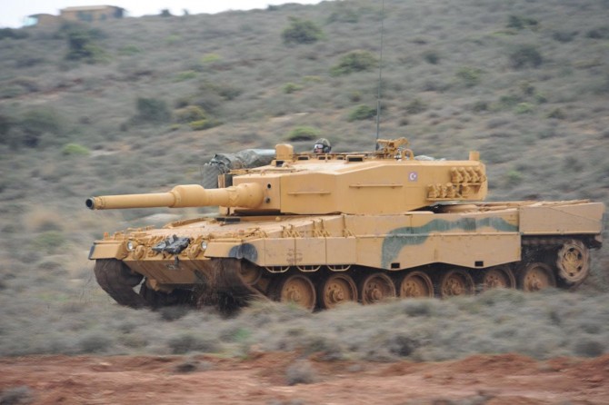 TSK Tel Rıfat’tan yapılan taciz ateşine karşılık verdi